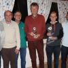 Die Sieger der Turniere des TTC ehrten Bürgermeisterin Christine Frieß (li.) und Turnierleiter Willi Teig (4. v. li.). Sie bedankten sich bei (v. li.) Karlheinz Larisch, Sportreferent Joachim Ruß, Bernhard Vonbrunn, Franziska Römer-Kraus, Benedikt Vonbrunn jun. und Benedikt Vonbrunn sen. für ihren Einsatz.