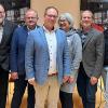 Der neu gewählte Vorstand der Franken-Akademie Schloß Schney (v. li.): stellvertretender Vorsitzender Thomas Petrak (Lichtenfels), Beisitzer Roland Christeiner (Lichtenfels), stellvertretender Vorsitzender Alexander Pfaff (Michelau), der neue Vorsitzende Oliver Jauernig (Schney), die Beisitzer Eva Weinberger (Bayreuth), Dr. Arnt-Uwe Schille (Lichtenfels) und Eva Jutzler (Bamberg) sowie Schriftführer Jens Crueger (Heroldsbach). Fotos: Irina Bibinger