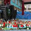 Groß war die Anteilnahme der Lichtenfelser nach der Bluttat im Blumenladen am Unteren Tor. Blumen und Kerzen erinnerten wochenlang an die getötete Verkäuferin.