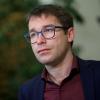 Der sachsen-anhaltische Landtagsabgeordnete Sebastian Striegel (Grüne) wurde bei einer Straßenblockade verletzt (Archivbild).