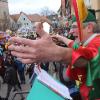 Die Büttenrede des „Weismainer Till” auf dem Marktplatz ist der krönende Abschluss des Faschingsumzugs am Sonntag. Die Büttenrede des „Weismainer Till” auf dem Marktplatz ist der krönende Abschluss des Faschingsumzugs am Sonntag.