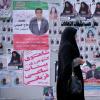 Wahlplakate in Teheran. Am Freitag wählt der Iran ein neues Parlament und den Expertenrat.