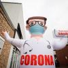 Teststation für Corona-Schnelltests im Frühjahr 2022. «Eine Aufarbeitung heißt für mich, das Land (...) wieder zusammenzuführen», sagt Vize-Kanzler Habeck.
