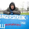 Aktivist Wolfgang Metzeler-Kick befindet sich seit dem 7. März im Hungerstreik.