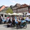 Markt hin, Durst her: Für Flaneure war am Samstag zwischen 9 bis 17 Uhr viel dabei.