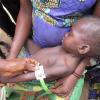 Die meisten Hungernden lebten im vergangenen Jahr in der Demokratischen Republik Kongo (25,8 Millionen), gefolgt von Nigeria, dem Sudan und Afghanistan.
