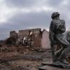Ein zerstörtes Kulturhaus in der Nähe von Awdijiwka: Seit zwei Jahren führt Russland seinen Angriffskrieg gegen die Ukraine.
