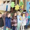 Zahlreiche Kindergartenkinder waren beim Gottesdienst dabei und erkundeten anschließend während der Dorfrallye Schwürbitz.