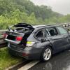 Glimpflich verlaufen: Durch den Starkregen kam ein Auto auf der A73, Höhe Zapfendorf, ins Schleudern. Verletzt wurde niemand. Glimpflich verlaufen: Durch den Starkregen kam ein Auto auf der A73, Höhe Zapfendorf, ins Schleudern. Verletzt wurde niemand.