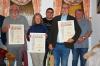 Mit der Ehrenmitgliedschaft würdigte der TTV 45 Altenkunstadt langjährige Mitglieder (v. li.): 1. Vorsitzender Alexander Hofmann, Norbert Dorsch, Evi Beier, 3. Vorsitzender Reinhold Rommel, Wolfgang Kutschka und 2. Vorsitzender Herbert Gillig.
