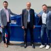 Bürgermeister Andreas Hügerich (Lichtenfels), Kosten für Mulden und Container wreden übernommen so der Bschluss von (v. li.)  Bürgermeister Andreas Hügerich (Lichtenfels), Landrat Christian Meißner und Bürgermeister Mario Schönwald (Bad Staffelstein).