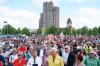 Mehrere Tausend Teilnehmer gingen in Mannheim gegen eine Demonstration der AfD auf die Straße.