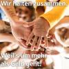 Wir halten zusammen - die Sparkasse Coburg - Lichtenfels beteiligt sich mit 15.000 Euro ander Spendenaktion der Sparkassen-Finanzgruppe Bayern.