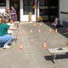 Bogenschießen stand auch auf dem Programm. Bogenschießen stand auch auf dem Programm.