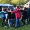 Ausgelassene Stimmung herrschte beim Fest der Motorradfreunde Kordigast. Fotos: Dieter Radziej