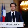 Ernste Miene bei Premier Garbriel Attal - doch nimmt Staatschef Emmanuel Macron sein Rücktrittsgesuch an?