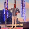 Frech, hintersinnig und bitterböse: Martin Frank auf der Festwiese.