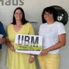 Bei der Spendenübergabe (v. li.): Thomas Müller, stellvertretender UBM-Vorsitzender, Frank Gerstner vom MGH, Simone Naumann, UBM-Vorsitzende und Nicole George, Schriftführerin bei der UBM.