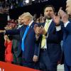 Donald Trump hat sich beim Parteitag der Republikaner erneut feiern lassen. An seiner Seite: Der frisch gekürte Vize J.D. Vance.
