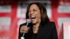 Herzhaftes Lachen ist eine Markenzeichen von Kamala Harris.