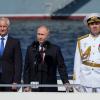 Kremlchef Wladimir Putin nutzt seine Reden beim traditionellen Tag der Marine, der am letzten Juli-Sonntag gefeiert wird, immer wieder zur Machtdemonstration.