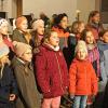 Den Auftakt zum Adventskonzert der evangelischen Kirchengemeinde gestalteten die Mädchen und Jungen des Kinderchores unter der Leitung von Katharina Flierl.