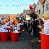 Lust auf ein Spielchen? Sogar ein Bierpong im XXL-Format gab es.