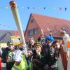 Kützer Kiffer mit einem gigantischen Joint.