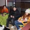 Chillen in der Teeecke.