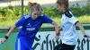 Die Schwabthalerin Svenja Meißner (l.) sorgte mit ihrem Treffer für den 1:0-Pokalerfolg des SSV gegen die SpVgg Weißenstadt.