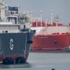 Etliche Tanker transportieren Flüssiggas über die Weltmeere. Die Emissionen durch Erdgas steigen 2024 stärker als die durch Öl und Kohle. (Archivbild)