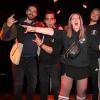 Die Musiker der Gruppe „Bury A Phoenix“ freuten sich riesig über ihren Sieg: (v. li.) Ralph Spengler, Alexander Simon, Katharina Kloth, Richard Gesslein und Ingo Petterich.