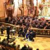 Zum Abschlusskonzert des Jubiläumsjahres „25 Jahre Rieger-Orgel Vierzehnheiligen“ gastierte das Luftwaffenmusikkorps Erfurt unter der Leitung von Oberstleutnant Dr. Tobias Wunderle in der Wallfahrtsbasilika. Fotos: Gerd Klemenz