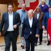 Bereit für den Wahlkampf: Die SPD-Spitze um Kanzler Scholz (M). (Archivbild)