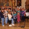 Die Singgruppe Altenbanz/Banz unter der Leitung von Yvonne Spindler gestaltete den Festgottesdienst zum Rosenkranzfest.