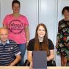 Ihre Masterarbeit zur Stadtgeschichte stellte Tanja Martin: (3.v. li.) vor. Dazu gratulierten (v. li.) Stadthistoriker Rudi Fetzer, Stadtarchivleiterin Andrea Baier, Bürgermeisterin Christine Frieß und Stadthistoriker Karl-Heinz Goldfuß. Fotos: Roland Dietz
