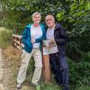 Jutta und Peter Schneider markierten ehrenamtlich die veränderte Route des beliebten Bierwanderweges.