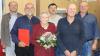 Ehrungen: (v. li.) Kreisvorsitzender Ralf Pohl, Vorsitzender Wolfgang Neumann, Edith Neumann, Reinhard Herzog, Olaf Müller und Wolfgang Hörstel.