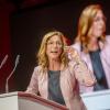 Sabine Bätzing-Lichtenthäler ist mit großer Mehrheit zur ersten SPD-Chefin in Rheinland-Pfalz gewählt worden.