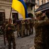 Beerdigungen von toten Soldaten sind in der Ukraine an der Tagesordnung. (Archivbild)