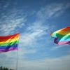 Die Regenbogenflagge gilt als Symbol für Vielfalt und Toleranz. In Neubrandenburg wurde erneut eine solche Fahne entwendet und gegen eine verbotene NS-Flagge ausgetauscht. (Archivbild)