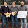 Bertram Rettner, Jürgen Merbecks und Werkstattleiter Simon Reischhofer.