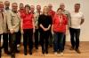 Auf dem Foto Bocklet Herbert, Bürgermeister Schmitt Martin, Göppner Dieter, Bachstein Alexander, Breunig Maria Anna, Gmeiner Peter, Bocklet Gerhard, Federlein Christina, Nagenrauft Matthias, Bachstein Lina, Federlein Bernhard, Gauschützenmeister Schmitt Uli.