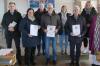 Dank für langjährige Dienste in der Kirchenverwaltung der Kirche St. Alban in Erbshausen-Sulzwiesen und Vorstellung der neuen Verantwortlichen. Vorne (von links): Karola Hamaleser, Herbert Rügemer, Heinz Zimmermann und Pfarrer Helmut Rügamer. Hinten (von links): Ludwig Schraut, Karin Vollmuth, Christina Lautz und Birgit Weißenberger.