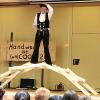 Das Handwerker Theater begeisterte die Mittelschüler in Marktheidenfeld.
