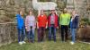Der Vorstand des Vereins Freunde des Hauses Volkersberg (von links): Vigdis Schreiner, Sybilla Schmitt-Peter, Thomas Peter, Lui Böhler, Stephan Heil und Angelika Martin.