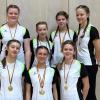 Auf dem Foto Emely Drehmel, Lina Schüch, Nora Nürnberger, Viola Illig, Lucy Pfister, Naima Zitzmann, Soey Brehm.