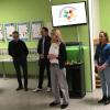 Auf dem Foto von links Holger Milde, Thorsten Schubert, Margit Wolf, Christina von Kress-Karp, Dorett Lehm.