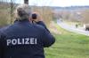Einmal im Jahr findet ein bayernweiter Blitzmarathon statt. Hier die Messstelle der Bad Brückenauer Polizeistation an der Staatsstraße bei Riedenberg.