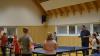 Gut besucht ist das Jugendtraining mit Thomas Klüh im Saal des "Bürgerhauses".